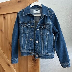 Old Navy girls denim jacket size 6-7.